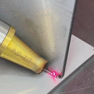 激光焊接机5毫米不锈钢板焊接展示